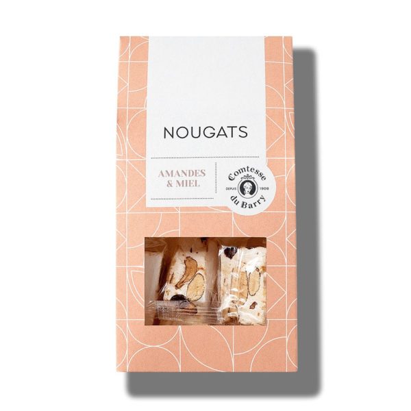 Nougats amandes et miel 75g-Comtesse du Barry