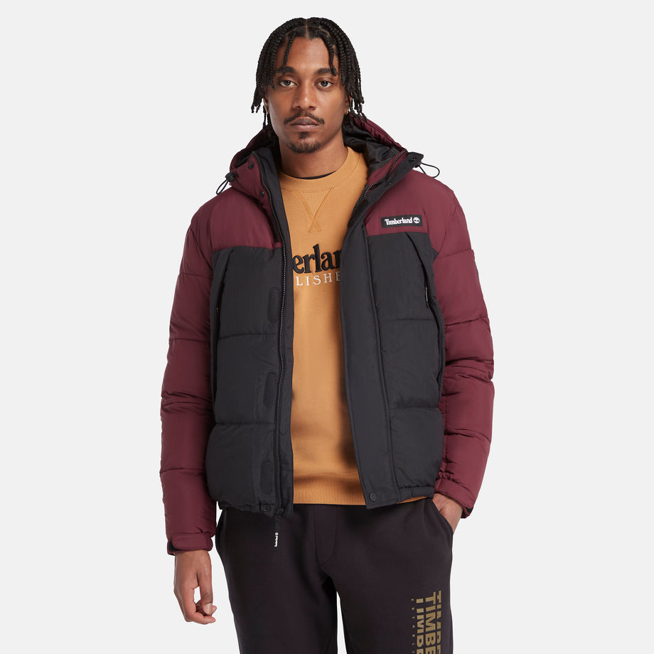 Timberland Doudoune Outdoor Archive Pour Homme En Bordeaux Bordeaux Taille XL