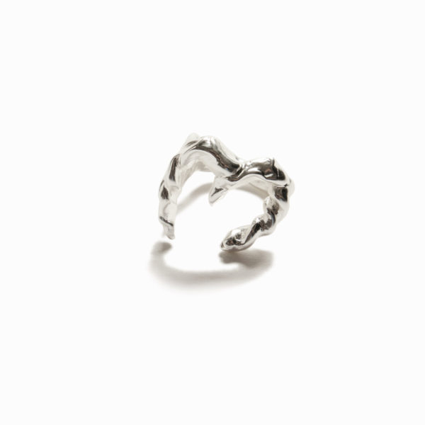 Bague lettre M plaquée argent Zalio – Desigual