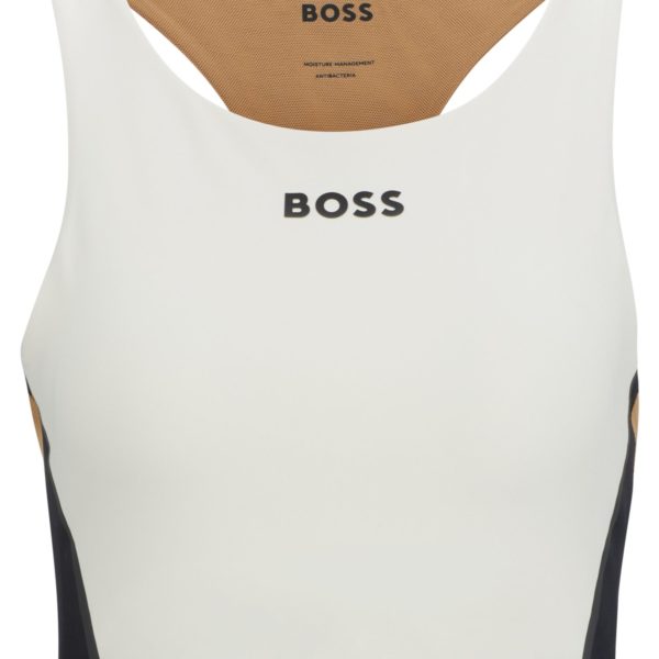 Top color block à dos nageur et logos – Hugo Boss