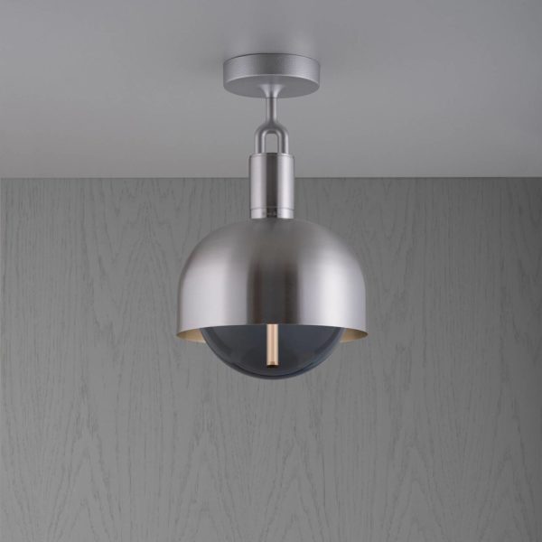 Buster + Punch Forked plafond acier/fumée Ø 25cm Buster + Punch