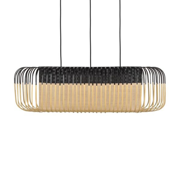 Forestier Bamboo oval M Suspension noir/naturel Forestier