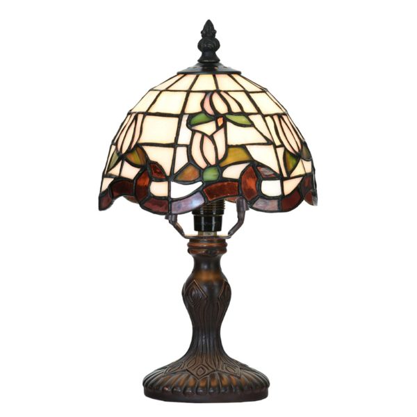 Clayre&Eef Lampe de table 5LL-6180 au style Tiffany Clayre&Eef