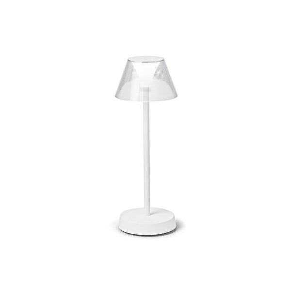 Ideallux Ideal Lux Lolita luminaire LED, batterie, blanc Ideallux