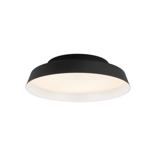 Carpyen Plafonnier LED Boop! Ø54 cm noir/blanc Carpyen