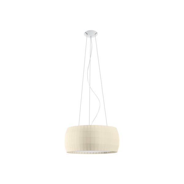 Carpyen Suspension Isamu, blanc perle, Ø 53cm Carpyen