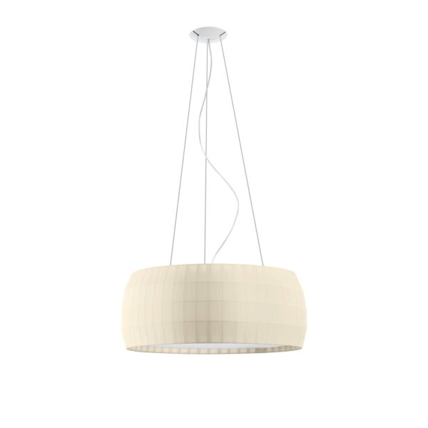 Carpyen Suspension Isamu, blanc perle, Ø 77cm Carpyen