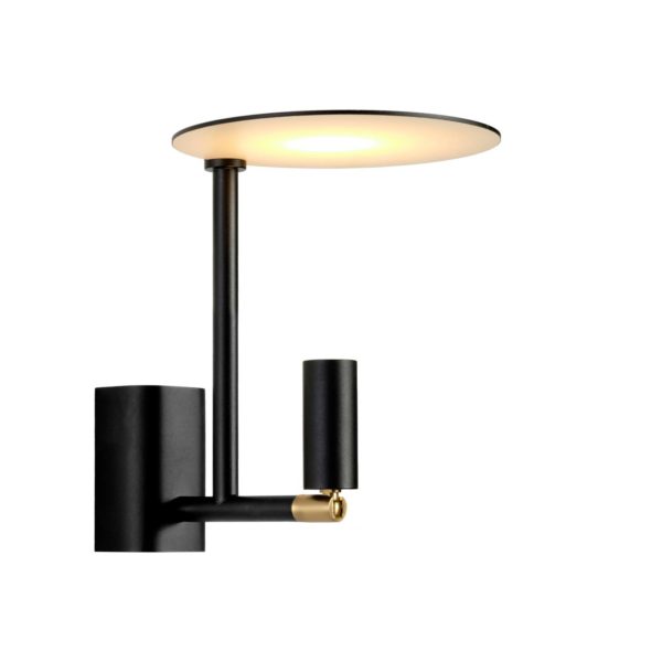 Carpyen Applique LED Kelly, spot orientable, noir/doré Carpyen