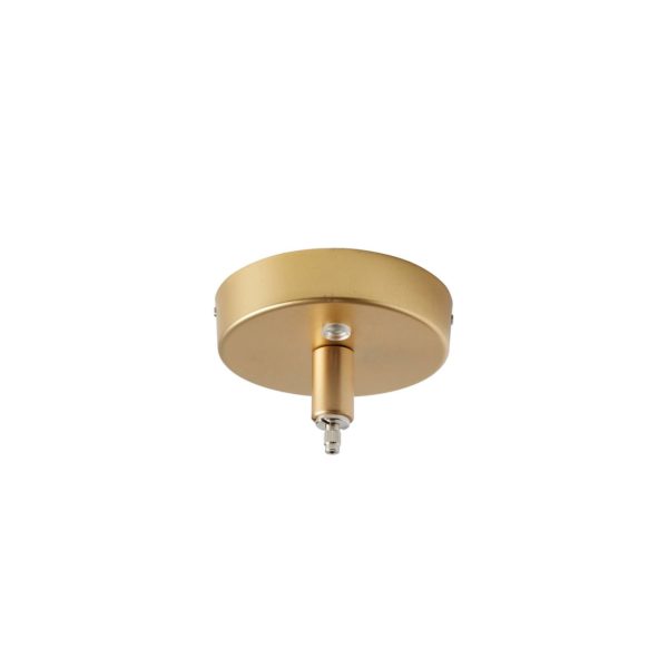 Carpyen Suspension LED Rebound, marbre vert, laiton Carpyen