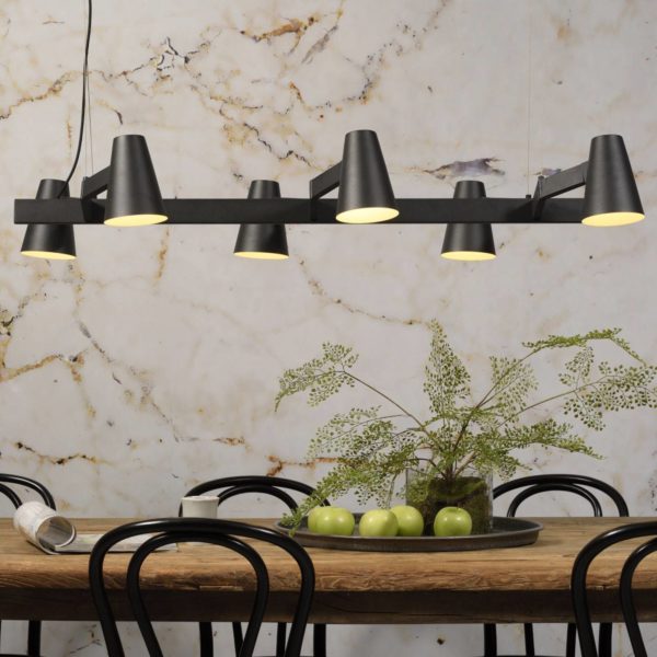 It’s about RoMi Biarritz suspension noire 6 lampes It’s About Romi