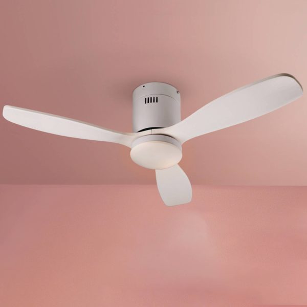 Schuller Valencia Ventilateur de plafond Siroco Mini LED, blanc Schuller Valencia