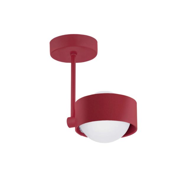 Argon Plafonnier Mado, à 1 lampe, rouge Argon