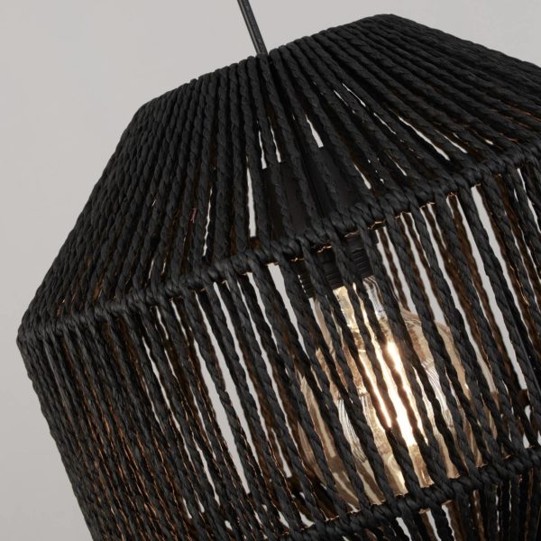 Searchlight Suspension Wicker, à 3 lampes Searchlight