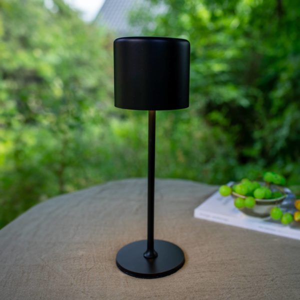 Markslöjd Lampe à poser batterie Filo d’extérieur, noire Markslöjd