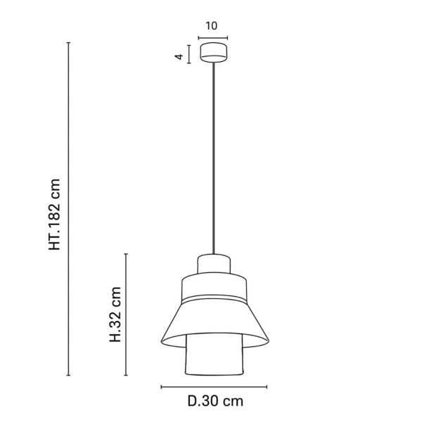 MARKET SET Singapour XML suspension massala/rose MARKET SET