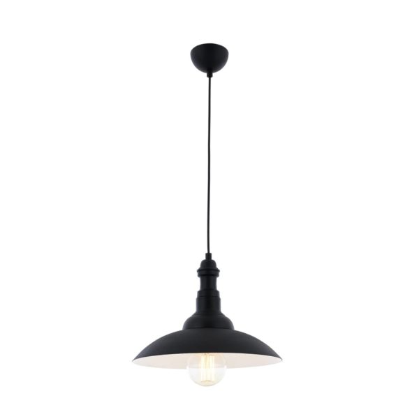 Avonni Suspension AV-4100-M5-BSY en noir, intérieur blanc Avonni