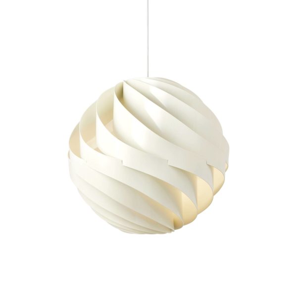 GUBI suspension Turbo, blanc albâtre brillant, Ø 62 cm, GUBI