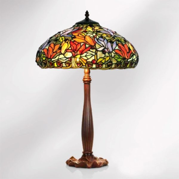 Artistar Lampe à poser Elaine style Tiffany 64 cm Artistar