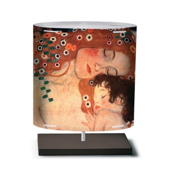 Artempo Italia Klimt II – Lampe à poser avec motif d’art Artempo Italia