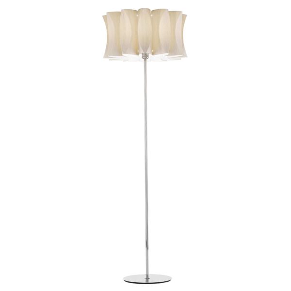 Artempo Italia Lampadaire Virus aspect bois frêne glacé Artempo Italia