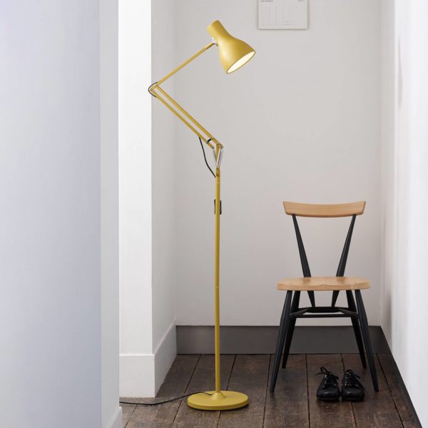 Anglepoise Type 75 lampad. Margaret Howell jaune Anglepoise