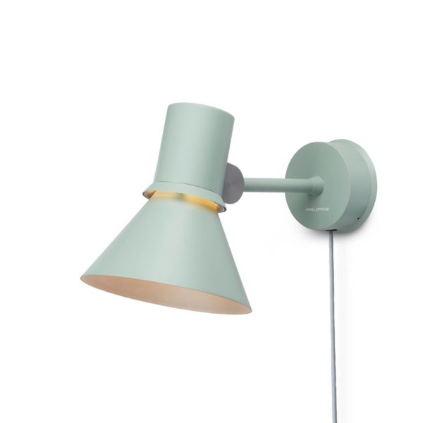 Anglepoise Type 80 W1 applique avec prise, verte Anglepoise