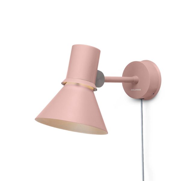 Anglepoise Type 80 W1 applique avec prise, rosée Anglepoise