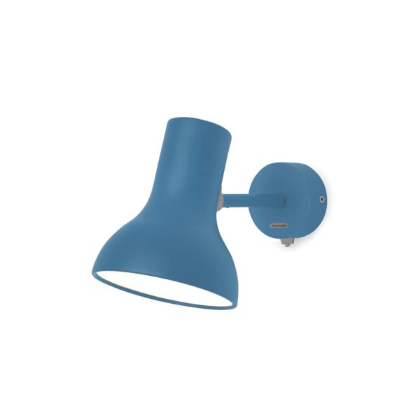 Anglepoise Type 75 Mini applique, bleu oignon Anglepoise