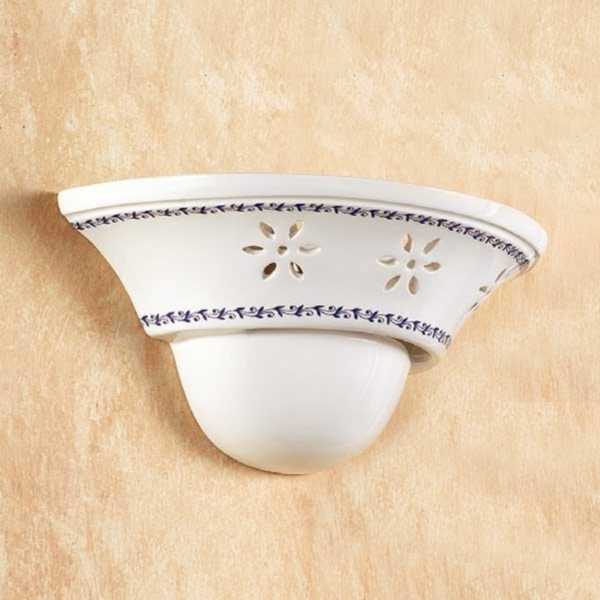 Ceramiche Applique élégante IL PUNTI avec coupe céramique Ceramiche