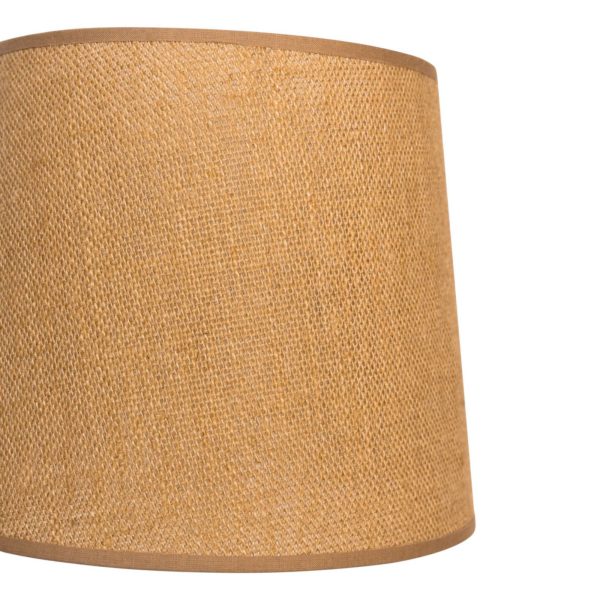 Duolla Suspension Jute, brun nature, 5 lampes linéaires Duolla