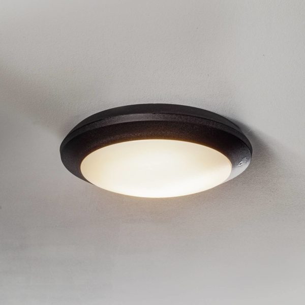 Fumagalli Applique LED d’extérieur LED Umberta noire, CCT Fumagalli