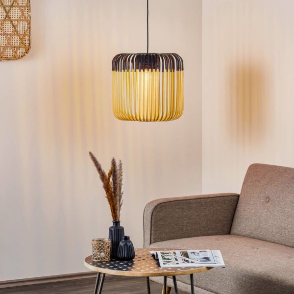 Forestier Bamboo Light M suspension 45 cm noire Forestier