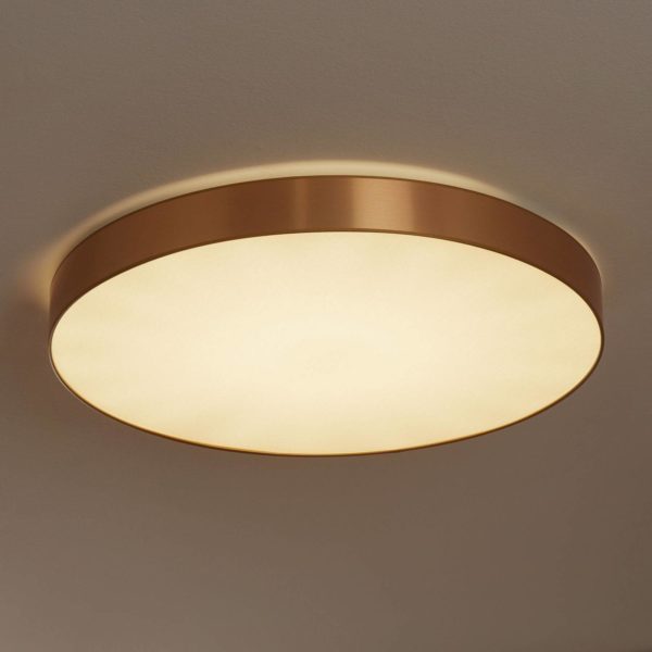 Hufnagel Plafonnier Aurelia dimmable doré 78 cm Hufnagel