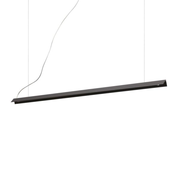 Ideallux Ideal Lux Suspension LED V-Line, noir Ideallux