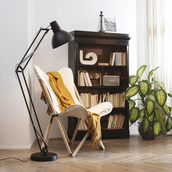 Ideallux Ideal Lux Wally lampadaire articulé, noir Ideallux