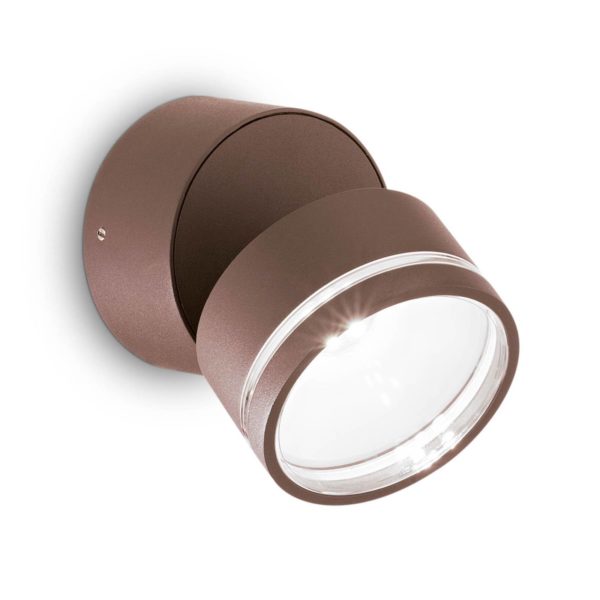 Ideallux Ideal Lux Omega Round applique LED 4 000K café Ideallux