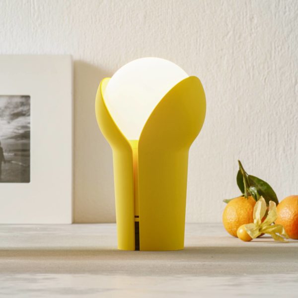 Innermost Bud lampe à poser LED, portable, Lemon Innermost