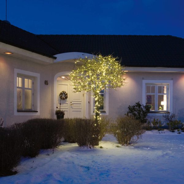 Konstsmide Christmas Micro-guirlande LED blanche chaude 80 lum. 10,5 m Konstsmide Christmas