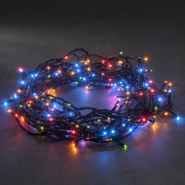 Konstsmide Christmas Micro-chaîne lumineuse LED multicolore 80 lampes 10,5m Konstsmide Christmas