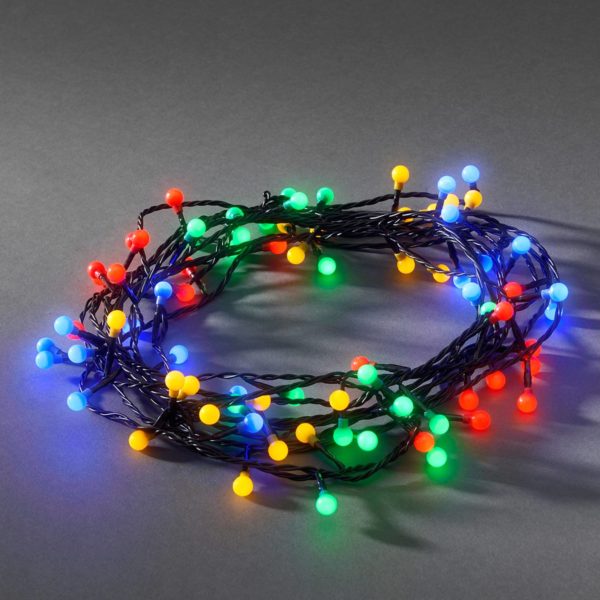 Konstsmide Christmas Guirlande LED extérieur 80 lampes, multicolore Konstsmide Christmas