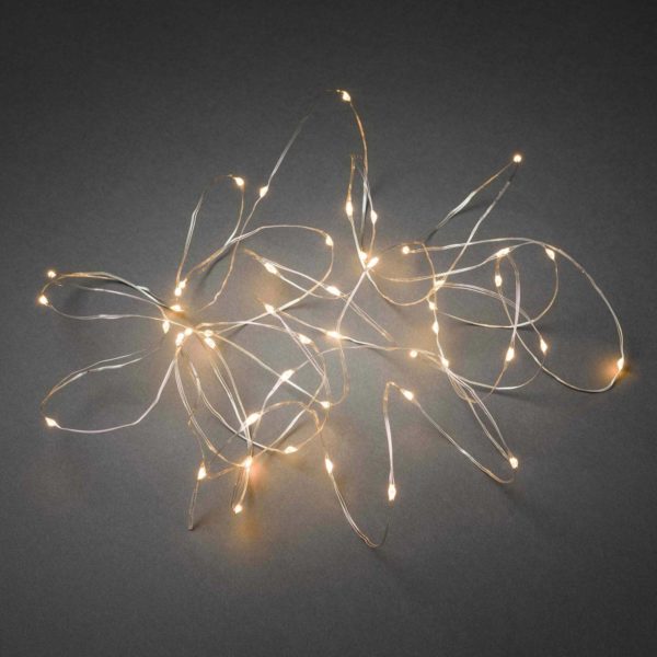 Konstsmide Christmas Guirlande LED Gouttes, avec appli, 100 lampes Konstsmide Christmas