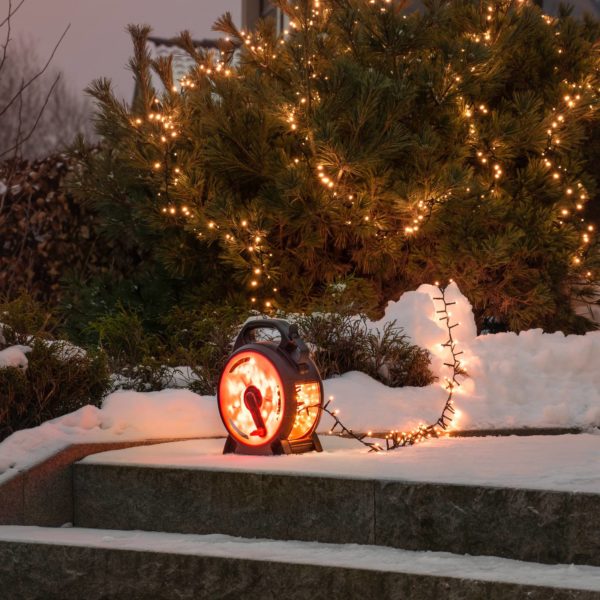 Konstsmide Christmas Guirlande lumineuse LED Compact ambre 200 LED 4,38m Konstsmide Christmas