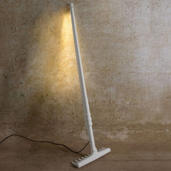 Karman Lampadaire de designer Tobia, forme fourche, à LED Karman