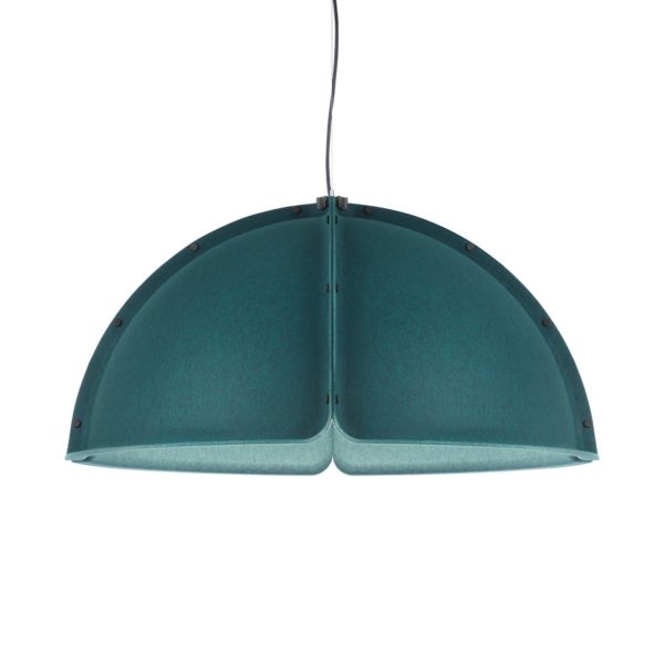 Atelje Lyktan Suspension LED Hood 1x23W Ø120cm vert bleu Atelje Lyktan