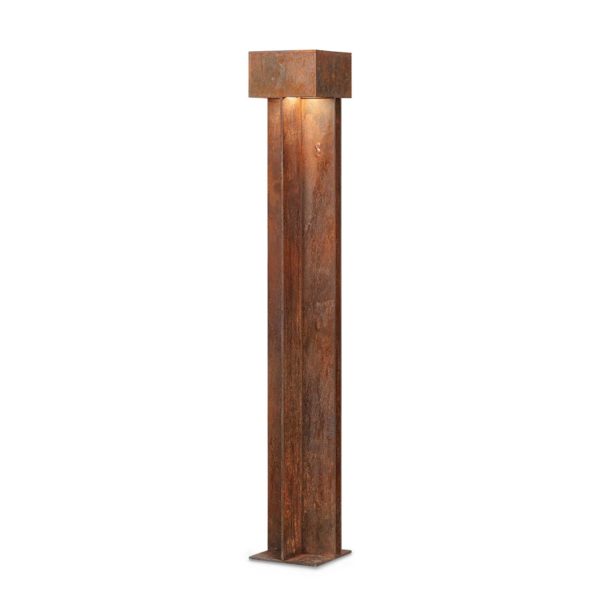 Atelje Lyktan Borne lumineuse Tall à sceller 108/900, Corten 12W Atelje Lyktan