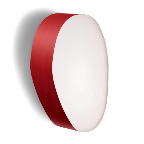 LZF LamPS LZF Guijarro Small applique LED, rouge LZF LamPS