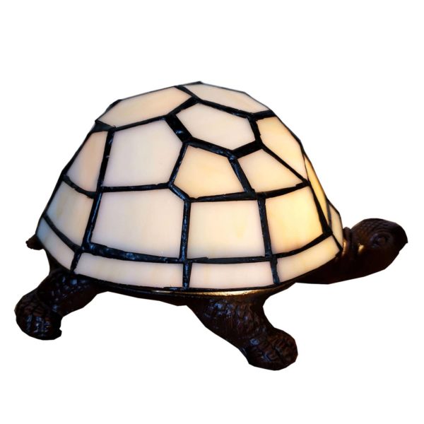 Clayre&Eef Lampe décorative 6001, tortue au design Tiffany Clayre&Eef