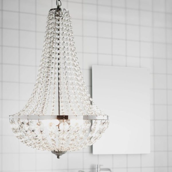 Markslöjd Lustre Gränsö pour la salle de bain, Ø 40 cm Markslöjd