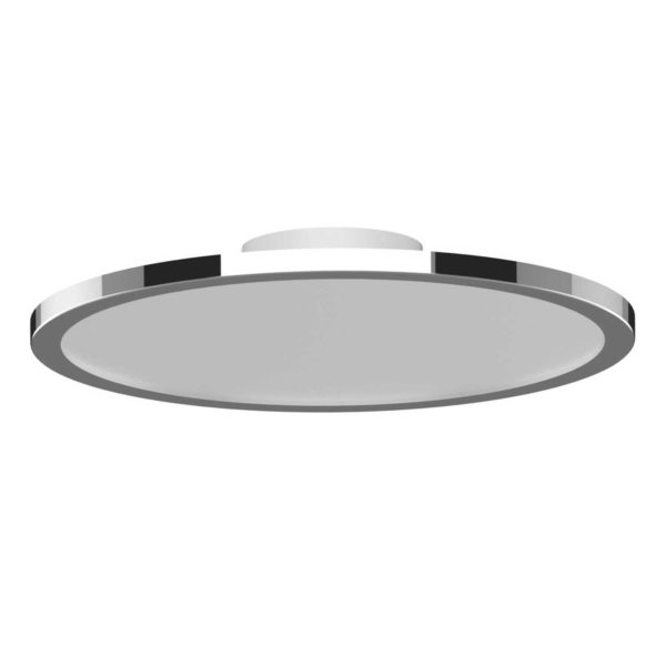 LIGHTME Plafonnier LED Aqua Ø30,2cm chrome LightMe