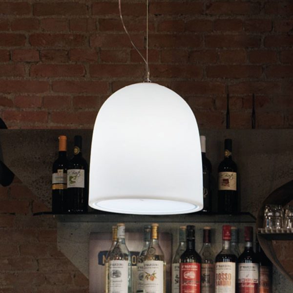 Modo Luce Campanone suspension Ø 33 cm blanche Modo Luce